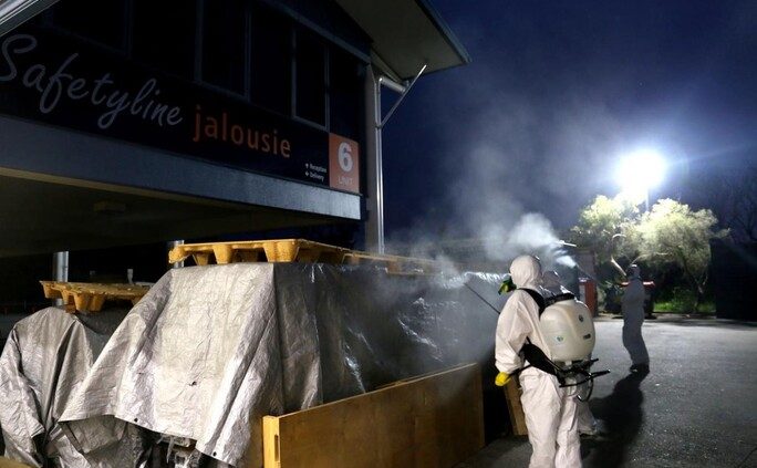 Chemical Fogging for Increased Safety Protocols of Safetyline Jalousie