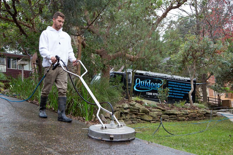 Outdoor Cleaning Specialists hard surface cleaning services